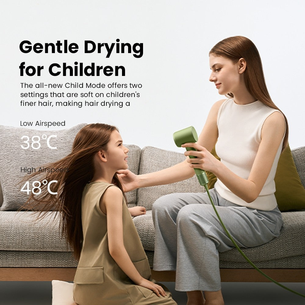 Laifen Mini High-Speed Hair Dryer with Child Mode | Travel Hair Dryer | Palm-sized | Powerful