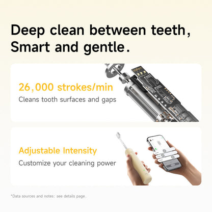 Laifen Wave Special Electric Toothbrush | 60° Oscillation | 26,000 VPM | Gum-Friendly | Smart App | Type-C