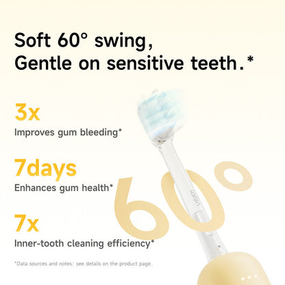 Laifen Wave Special Electric Toothbrush | 60° Oscillation | 26,000 VPM | Gum-Friendly | Smart App | Type-C