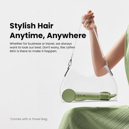 Laifen Mini High-Speed Hair Dryer with Child Mode | Travel Hair Dryer | Palm-sized | Powerful