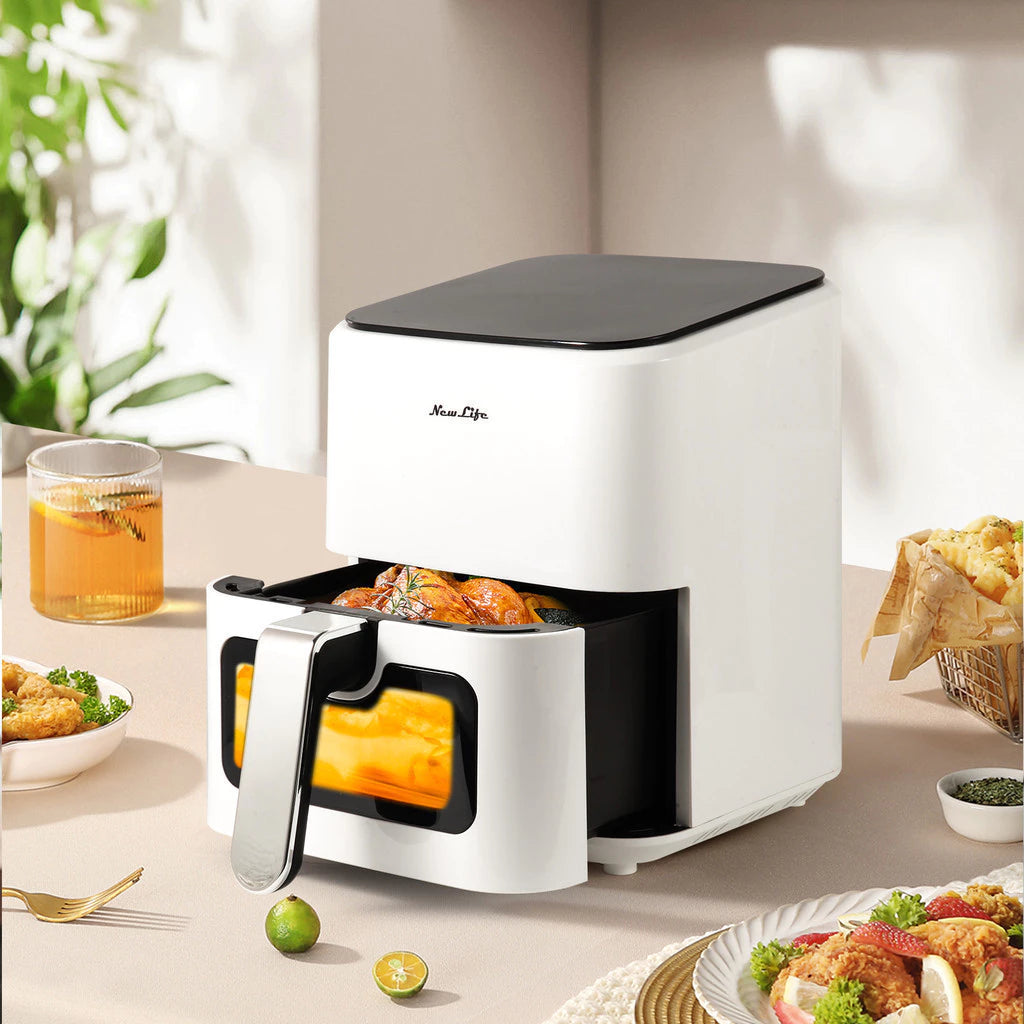 NewLife 4L Electric Air Fryer RA510DV electric oven integrated multifunctional intelligent touch screen