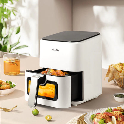 NewLife 4L Electric Air Fryer RA510DV electric oven integrated multifunctional intelligent touch screen