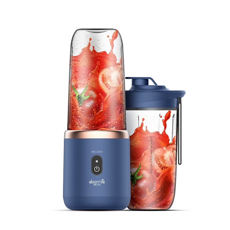 Ready Stock SG Deerma 400ml Portable Mini Juicer Blender USB Rechargeable BPA Free Fast Safe