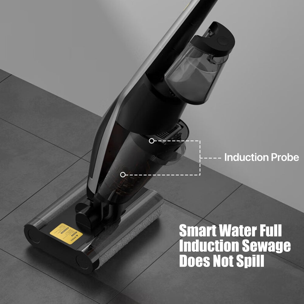 Ready Stock SG Deerma VX96W Cordless Wet Dry Vacuum Smart Sterilization 15KPa