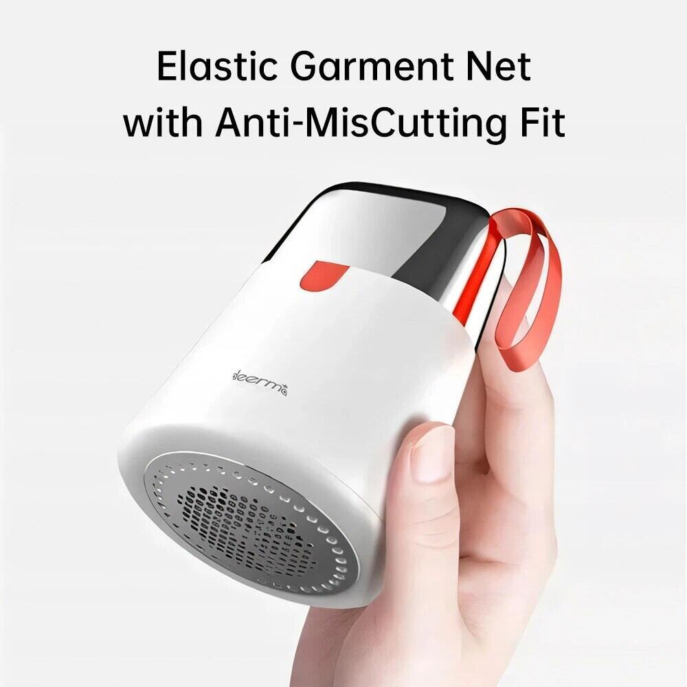 Ready Stock SG Deerma 2 In 1 Mini Hair Ball Trimmer Electrostatic Adhesive Sensitive Safe Sticky Hair Remover