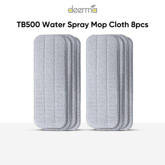 Ready Stock SG Deerma TB500 Spray Mop Cloth Replacement 4 8 Pcs Original