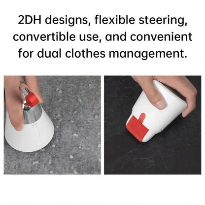 Ready Stock SG Deerma 2 In 1 Mini Hair Ball Trimmer Electrostatic Adhesive Sensitive Safe Sticky Hair Remover