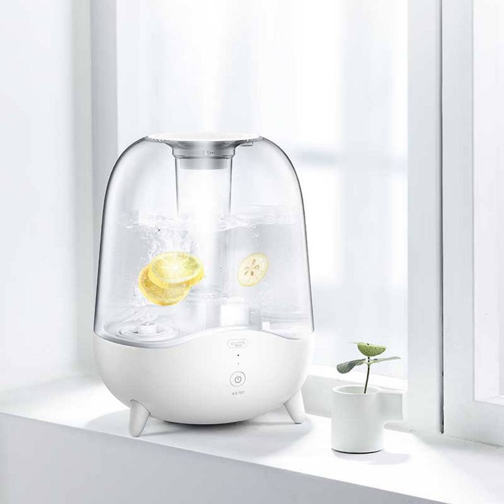 Ready Stock SG Deerma Ultrasonic Humidifier 5L Whisper Quiet Mode 2 Mist Modes Auto Off Bedroom Office