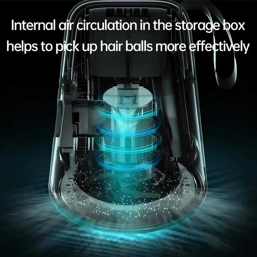 Ready Stock SG Deerma 2 In 1 Mini Hair Ball Trimmer Electrostatic Adhesive Sensitive Safe Sticky Hair Remover