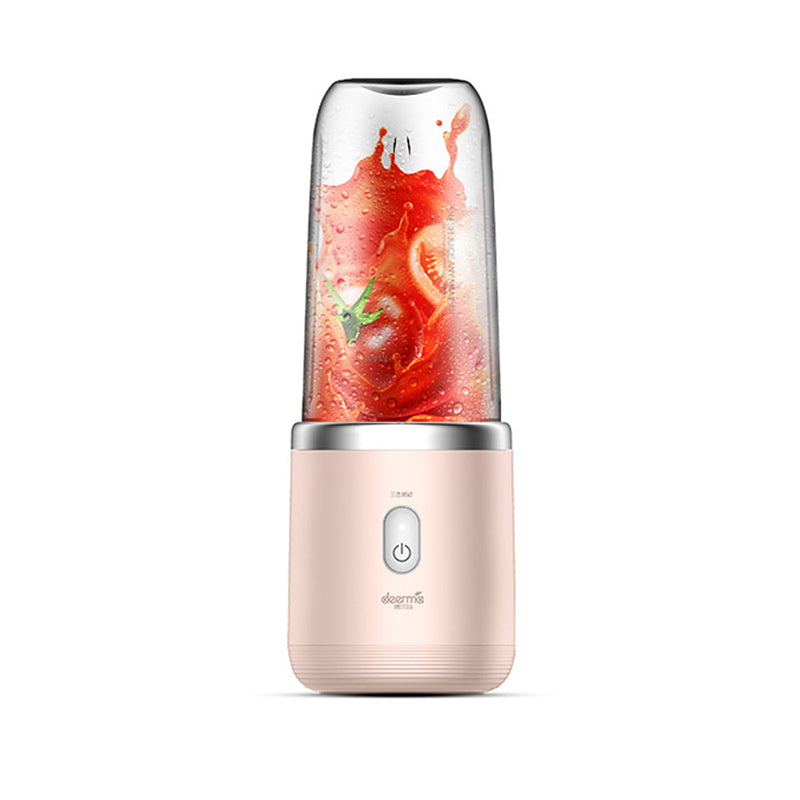 Ready Stock SG Deerma 400ml Portable Mini Juicer Blender USB Rechargeable BPA Free Fast Safe