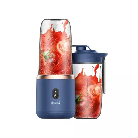 Ready Stock SG Deerma 400ml Portable Mini Juicer Blender USB Rechargeable BPA Free Fast Safe