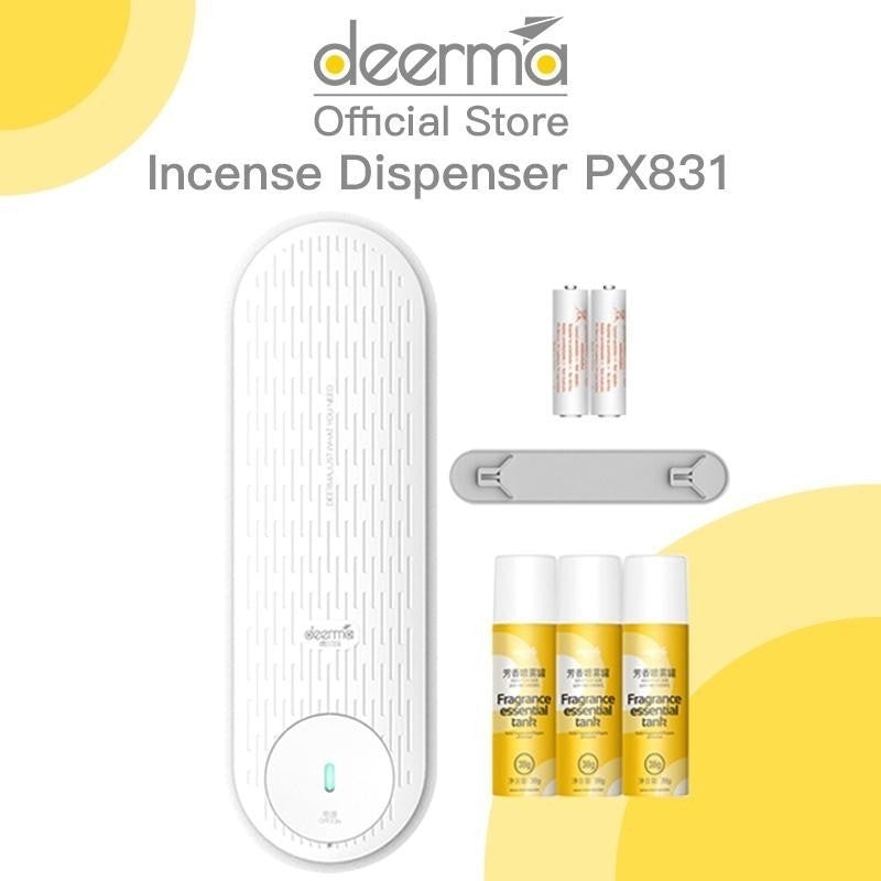 Ready Stock SG Deerma Portable Perfume Sprayer Sliding Type Automatic Aroma Diffuser Wall Mounted Perfume Air Humidifier