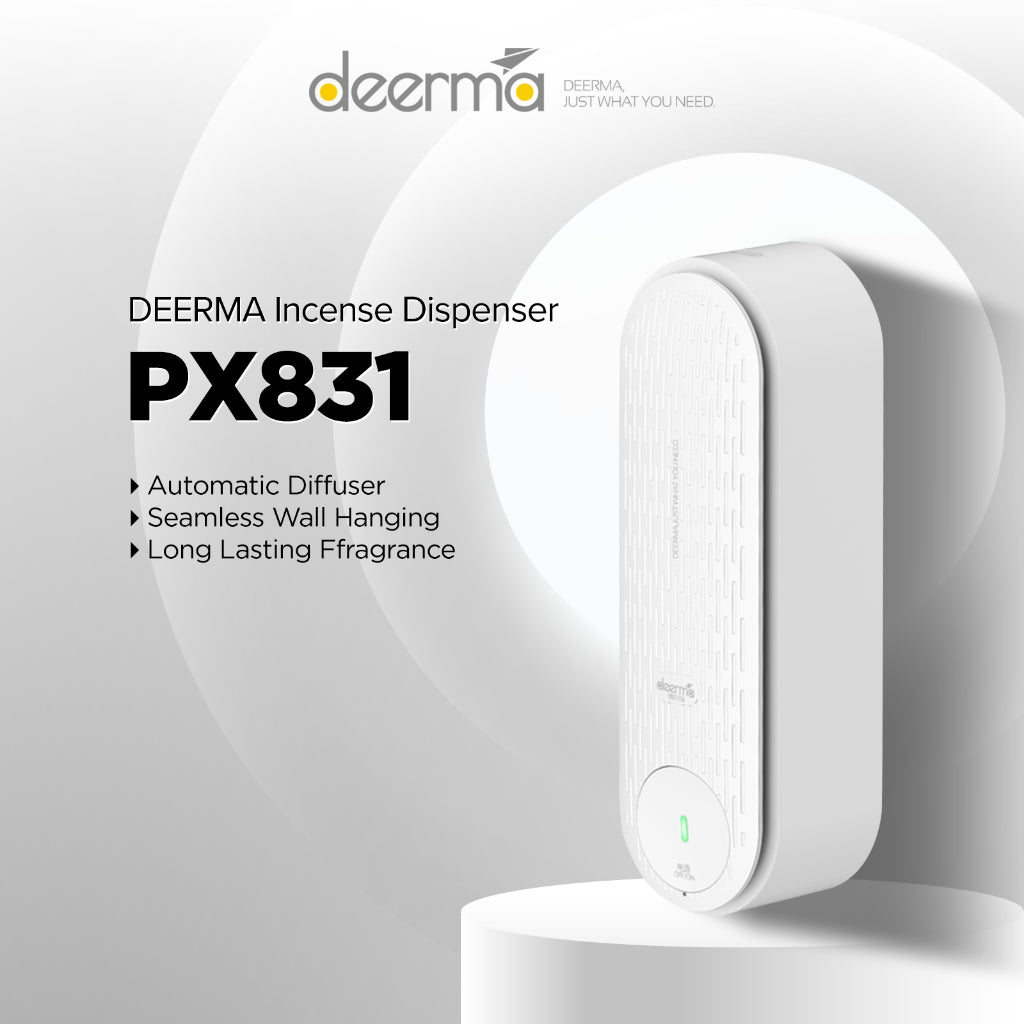 Ready Stock SG Deerma Portable Perfume Sprayer Sliding Type Automatic Aroma Diffuser Wall Mounted Perfume Air Humidifier