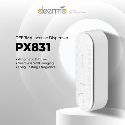 Ready Stock SG Deerma Portable Perfume Sprayer Sliding Type Automatic Aroma Diffuser Wall Mounted Perfume Air Humidifier