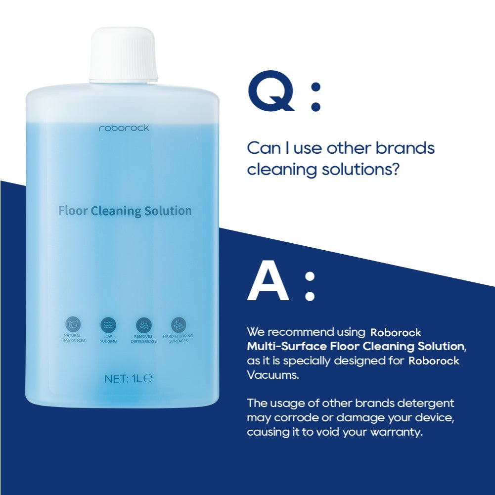 Roborock Floor Cleaning Detergent Multi-Surface Cleaner Cleaning Solution For Roborock Vacuum