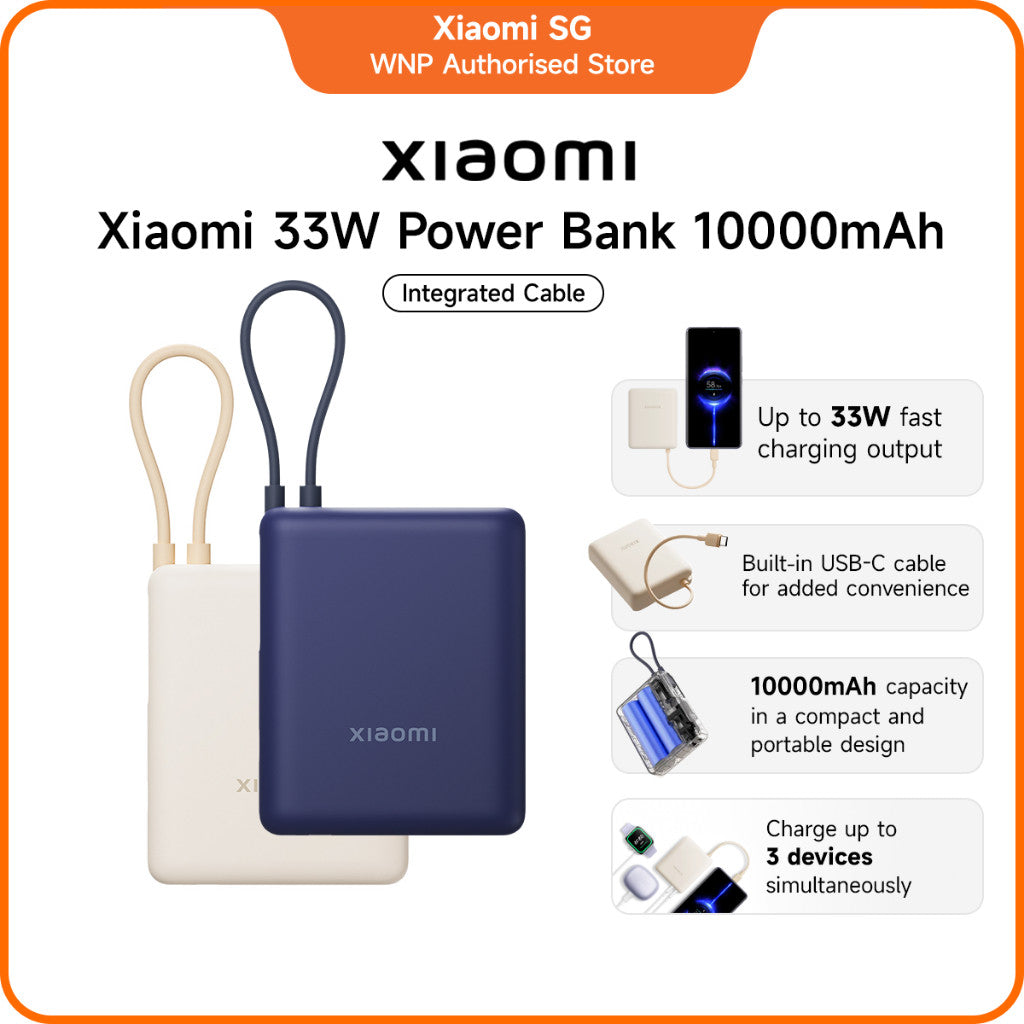 Xiaomi 33W Power Bank 10000mAh