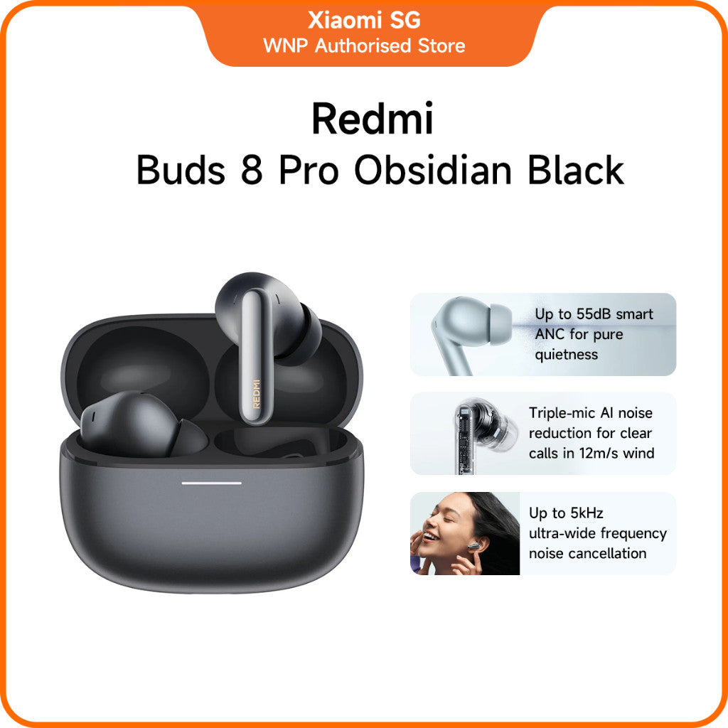REDMI Buds 8 Pro | Up to 5kHz ultra-wide frequency noise cancellation