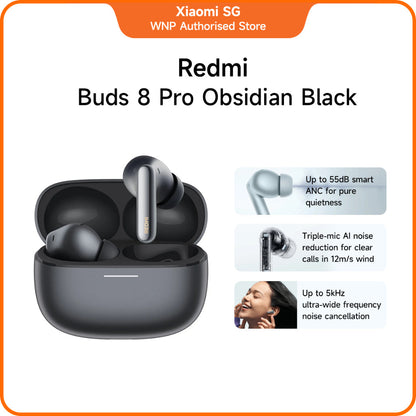 REDMI Buds 8 Pro | Up to 5kHz ultra-wide frequency noise cancellation