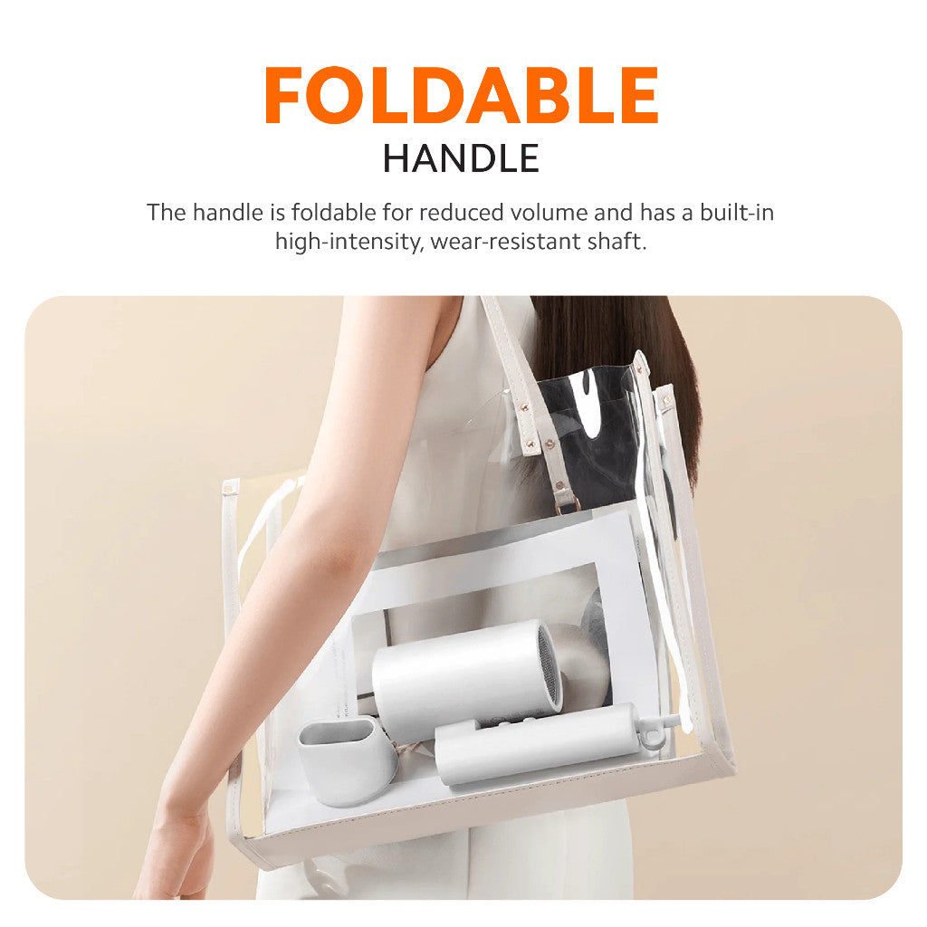Xiaomi Compact Hair Dryer H101 | 1600W Foldable Travel Dryer | 20,000 RPM Motor | 15m/s Airflow | 50M Negative Ions