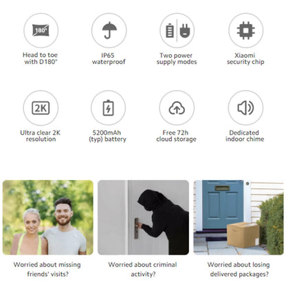 Xiaomi Smart Doorbell 3S