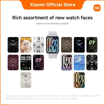 Xiaomi Smart Band 9 Pro | Upgraded all-round sleep monitoring, blood oxygen and heart rate monitoring, 150+ sports modes