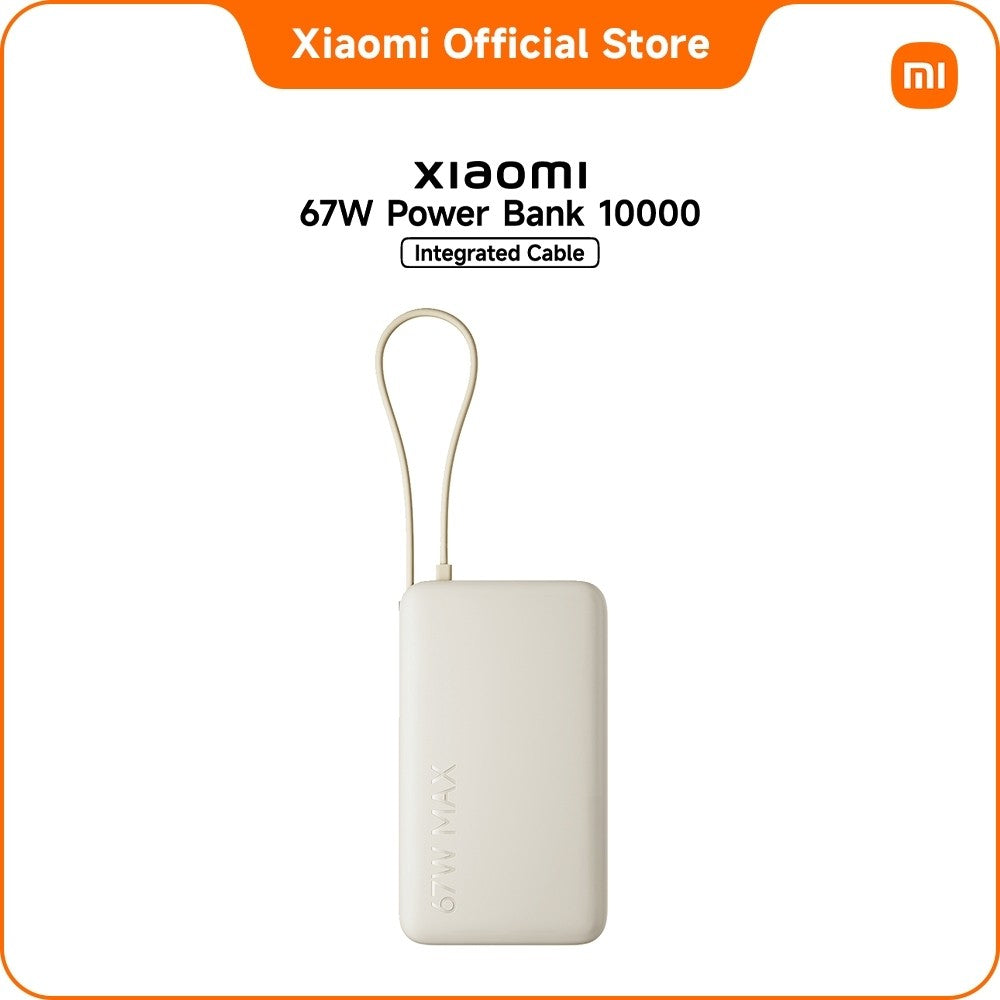 Xiaomi 67W Power Bank 10000 (Integrated Cable)
