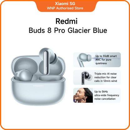 REDMI Buds 8 Pro | Up to 5kHz ultra-wide frequency noise cancellation