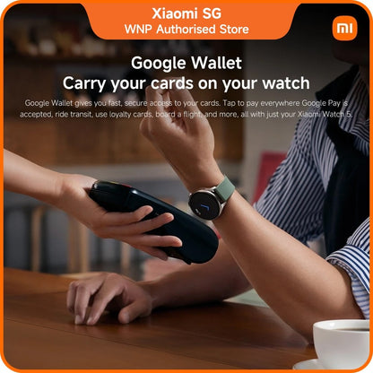 New Xiaomi Watch 5 |Talk to Google Gemini right on your wrist /Up to 6 days of ultra-long battery life