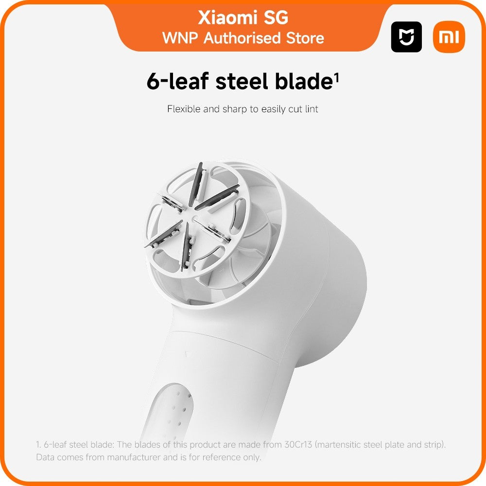 Mijia Lint Remover 2 GL 6-leaf steel blade/powerful 6000 rpm motor/dual-size mesh holes/figure-8 cyclone air duct