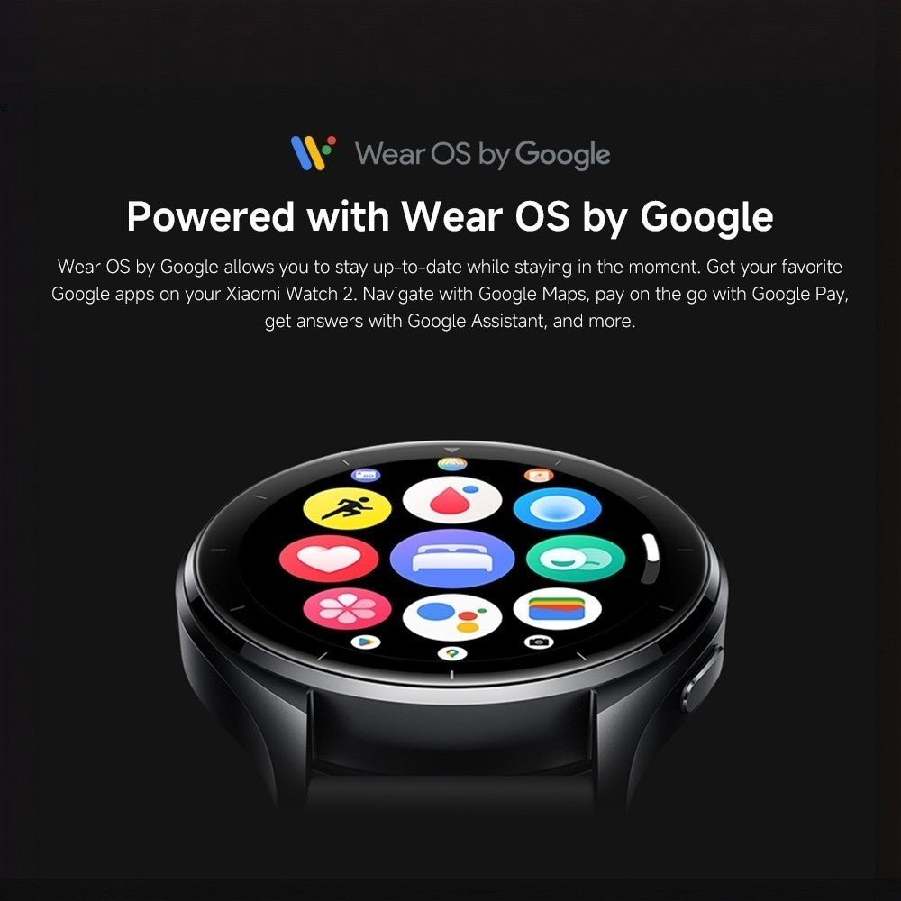 Xiaomi Watch 2 | Wear OS by Google, Supports 160+ sports modes, Snapdragon W5+ Gen 1 wearbale platform