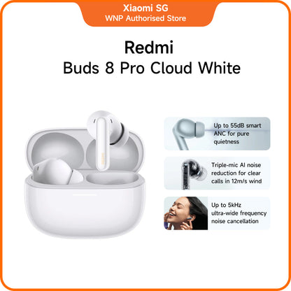 REDMI Buds 8 Pro | Up to 5kHz ultra-wide frequency noise cancellation