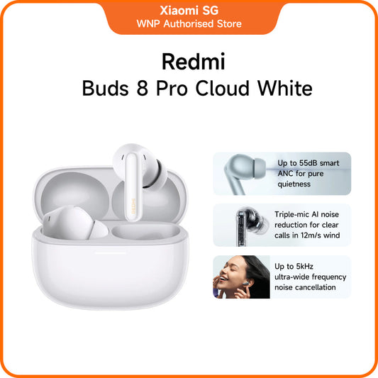 REDMI Buds 8 Pro | Up to 5kHz ultra-wide frequency noise cancellation