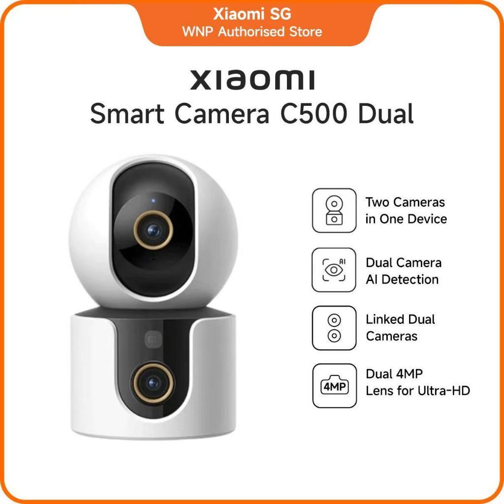 Xiaomi Smart Camera C500 Dual EU Surveillance | 4MP Ultra-HD Resolution | 360° Pan & Tilt | Wi-Fi 6