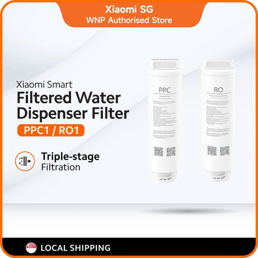 Xiaomi Smart Filtered Water Dispenser Pro Filter PPC1 / RO1 | Triple-Stage PP Foam + Carbon Rod + Antiscalant
