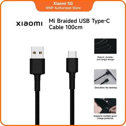Xiaomi Braided USB Type-C Cable 100cm
