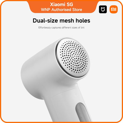 Mijia Lint Remover 2 GL 6-leaf steel blade/powerful 6000 rpm motor/dual-size mesh holes/figure-8 cyclone air duct