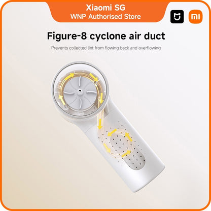Mijia Lint Remover 2 GL 6-leaf steel blade/powerful 6000 rpm motor/dual-size mesh holes/figure-8 cyclone air duct