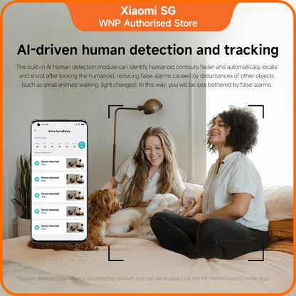 Xiaomi Smart Camera C400 4MP 360° Vision AI Human Detection CCTV IP Camera