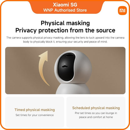 New Xiaomi Smart Camera C500 EU | Two-way voice calls, Bidirectional gimbal movement, Smart connections