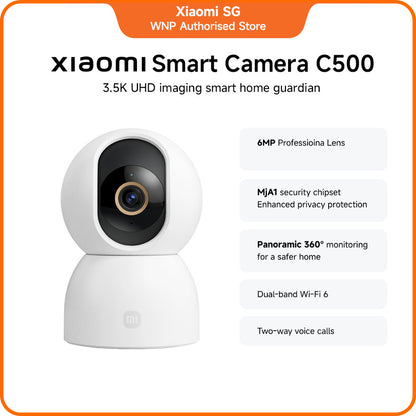 New Xiaomi Smart Camera C500 EU | Two-way voice calls, Bidirectional gimbal movement, Smart connections