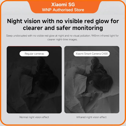 Xiaomi Smart Camera C400 4MP 360° Vision AI Human Detection CCTV IP Camera