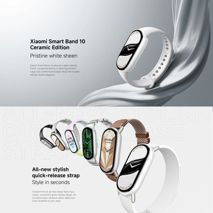 Xiaomi Smart Band 10 | 1.72'' AMOLED display, Enhanced sleep management, Advanced swimming mode