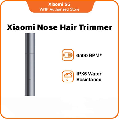 Xiaomi Nose Hair Trimmer Smooth Trimming IPX5 Water Resistance Type-C Charging 6500 rpm Long Battery