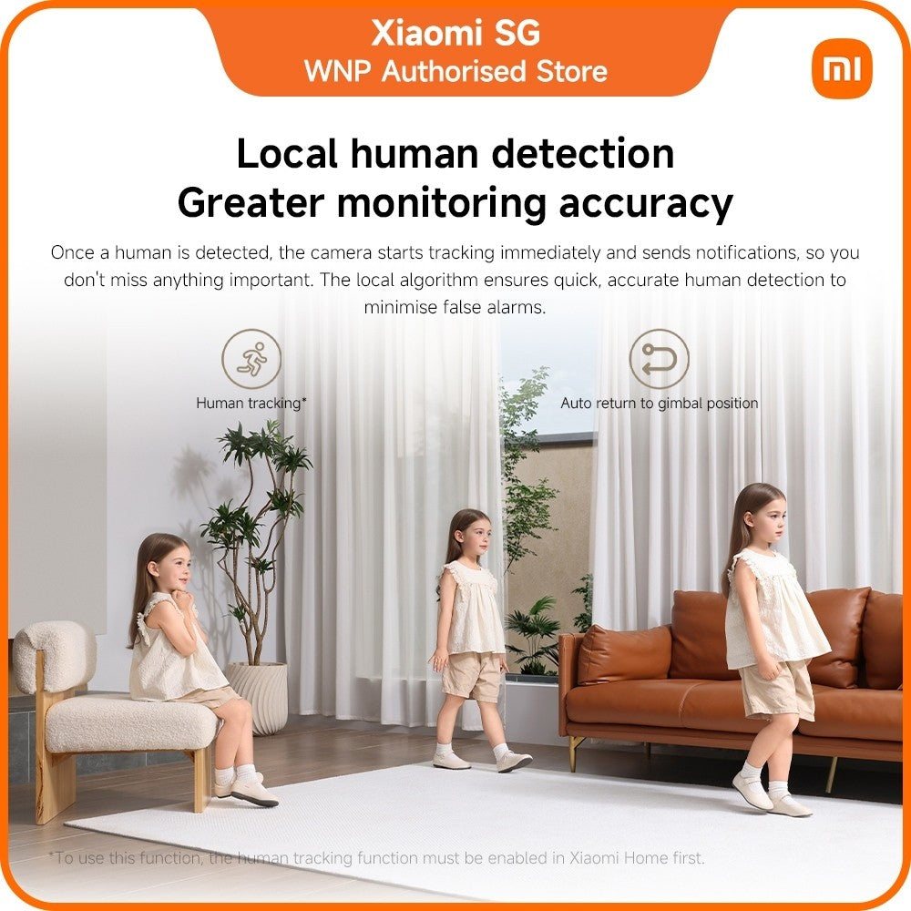 New Xiaomi Smart Camera C500 EU | Two-way voice calls, Bidirectional gimbal movement, Smart connections