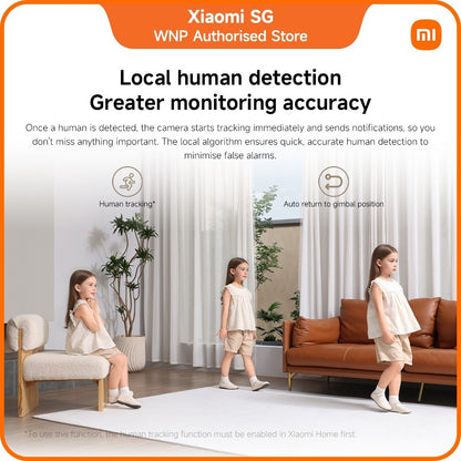 New Xiaomi Smart Camera C500 EU | Two-way voice calls, Bidirectional gimbal movement, Smart connections