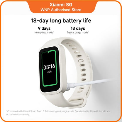 Xiaomi Smart Band 9 Active | 1.47'' large display, Up to 18-day battery life