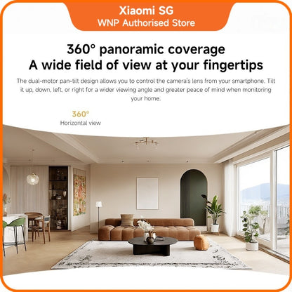 New Xiaomi Smart Camera C500 EU | Two-way voice calls, Bidirectional gimbal movement, Smart connections