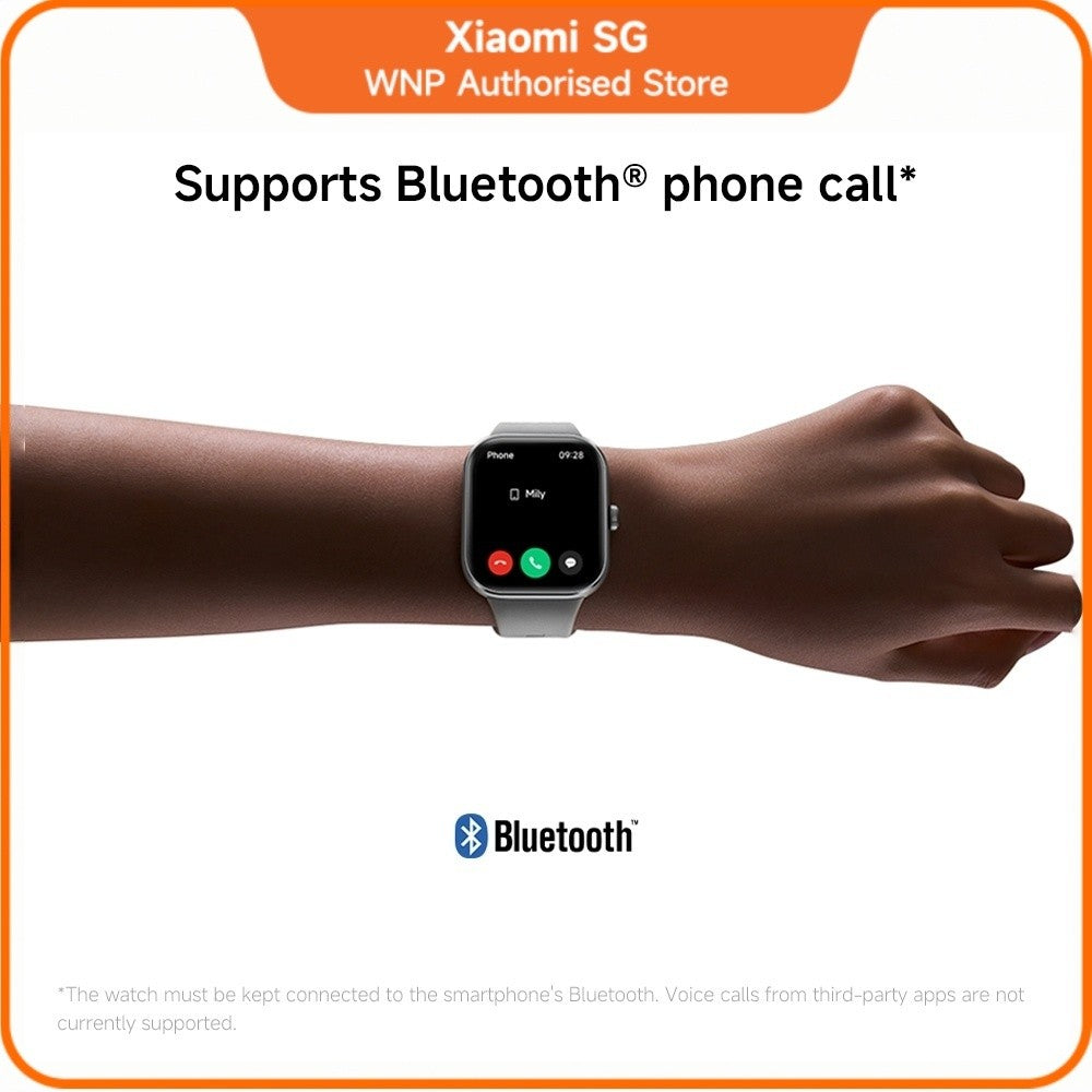 REDMI Watch 5 | ''2.07'' ultra-thin bezel AMOLED display, Up to 24 days long battery life, Supports Bluetooth phone call