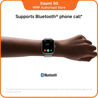 REDMI Watch 5 | ''2.07'' ultra-thin bezel AMOLED display, Up to 24 days long battery life, Supports Bluetooth phone call