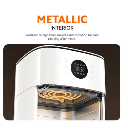 Xiaomi Air Fryer 6.5L 360° Convection Cooking 1700W Rapid Heating Seven Preset Modes Dishwasher-Safe
